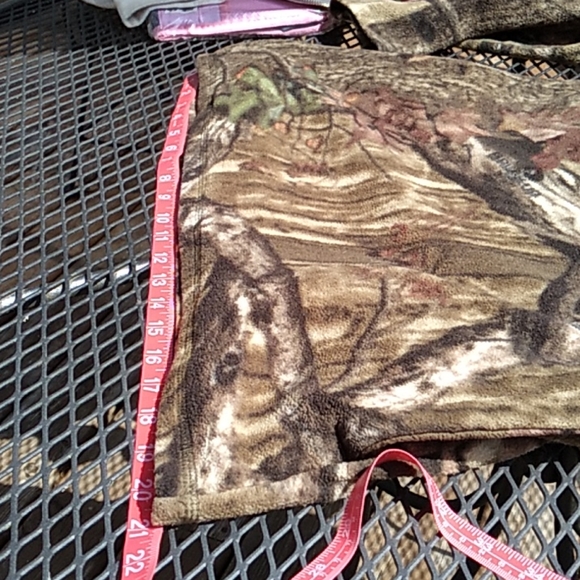 Women's Mossy Oak camo fleece pullover sz M 8-10 - Picture 10 of 10